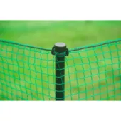 Kép 5/5 - Nature zöld védőháló kisállatokhoz (tartókkal, 1x10 m, 16x16 mm, 50 g/m2) 