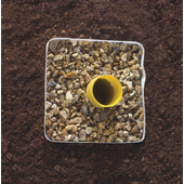 Kép 5/8 - Nortene Geotextil 100 g/m2 PP talajtakaró hajtogatott, 1x10, Szürke