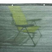 Kép 3/6 - Nortene-Catral Mesh Balcony Easy Green erkélyháló fűzőlyukakkal, 160 g