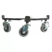 Kép 4/4 - Nortene flora roll extens bővíthető gurulós fém  virágalátét 30-42cm