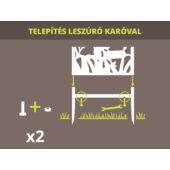 Kép 7/7 - Nortene Decoration Panel  fém panel, 60 cm x 1,5m