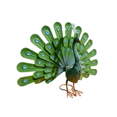 Kép 3/4 - Nortene  Peacock Páva figura fémből