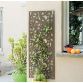 Kép 2/2 - Nortene Decoration Panel  fém panel, 60x150cm, barna