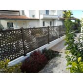 Kép 8/11 - Nortene Mosaic mintás térelválasztó , futtató panel, barna