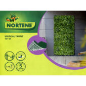 Kép 16/18 - Nortene Vertical Tropic Természetes hatású zöldfal  trópusi növényekkel
