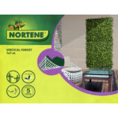 Kép 13/14 - Nortene Vertical Forest Természetes hatású zöldfal az erdő növényeivel