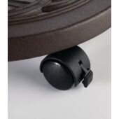 Kép 4/4 - Nortene Flora  Roll Alu virágalátét fékekkel 30 cm, 120 kg