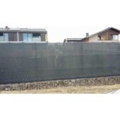 Kép 15/15 - Nortene Extranet árnyékoló háló, antracit, 2x10m, 80%-os takarás