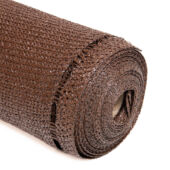 Kép 4/9 - Nortene Recynet Plus szőtt árnyékoló háló gomblyukakkal, 1x5 barna (Totaltex), 95%-os takarás