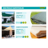 Kép 9/9 - Nortene Sun-Net Kit Polyester napvitorla