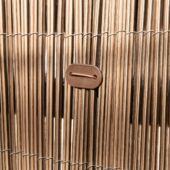 Kép 4/4 - Nortene Fixcane műanyag nádfonat rögzítéséhez, 26 db/csomag - 16 cm, barna