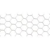 Kép 3/6 - Nortene Galvanex 3x csavart drótháló, 0,5x50, Ezüst