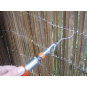 Kép 4/4 - Nortene Twister Fix Fém kapocs ( Twister Kit kötözőhőz) (160 mm) 200 db