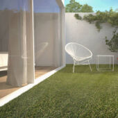 Kép 1/5 - Nortene Essen dekoratív műfű, 2x20, Zöld