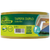 Kép 3/3 - Nortene Tapefix Duplo kétoldali öntapadó illesztőszalag 5 cm x 10 méter