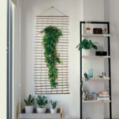 Kép 1/7 - Climbawick növényfal tartó dekoratív létra 200 x 50 cm