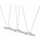 Kép 1/7 - Nortene Spike galambriasztó tüske szürke 1m