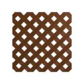 Kép 3/8 - Nortene Privat térelválasztó panel, 1x2 m, barna