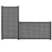 Kép 5/7 - Nortene Privat térelválasztó panel, 1x2m, antracit