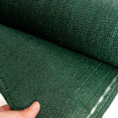 Kép 2/11 - Nortene Recynet Plus szőtt árnyékoló háló gomblyukakkal, 1x5 zöld (Totaltex), 95%-os takarás
