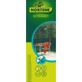 Kép 9/15 - Nortene Extranet árnyékoló háló, antracit, 2x10m, 80%-os takarás