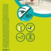 Kép 10/15 - Nortene Extranet árnyékoló háló, antracit, 2x10m, 80%-os takarás