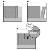 Kép 9/9 - Nortene Recynet Plus szőtt árnyékoló háló gomblyukakkal, 1x5 barna (Totaltex), 95%-os takarás