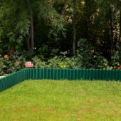 Kép 5/5 - Nortene-Catral Clickborder Tronco rönk jellegű LOP ágyásszegély (5 db szegély/csomag) 2 méter