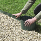 Kép 4/5 - Nortene Border Color gyepszegély 9m x 20 cm, antracit