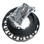 Kép 10/11 - Nortene Flexible Edge rugalmas, műanyag gyepszegély szett, leszúró tüskével, 4 cm x 10 m