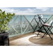 Kép 3/7 - Nortene  Cuadranet műanyag kerti rács, 0.5x25, Zöld