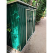 Kép 6/7 - Nortene-Catral Metalshed Creta kerti fém tároló ház zöld 2,16 x 1,71 x 1,30 m