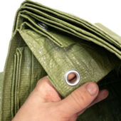 Kép 3/3 - Nortene Protex erősített vízhatlan ponyva, 6x10, 80g/m2