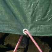 Kép 3/4 - Nortene Protex Wood fahasáb takaró vízhatlan ponyva,  1,5 x 6 m