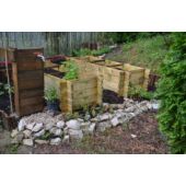 Kép 6/7 - Nortene Catral Natur Line 3 részes magaságyás, 140 x 60 x 40 cm