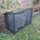 Kép 12/13 - Nortene Mosaic mintás térelválasztó , futtató panel antracit 1x2m