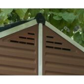 Kép 6/11 - Palram Skylight 8x8 barna kerti házak 5