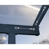 Kép 2/4 - Palram Sierra 4200 szürke 3 x 4,25 pergolák 1