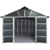 Kép 10/10 - Palram Yukon 11' x 9' antracit kerti házak 9