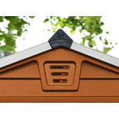 Palram Skylight 4x6 barna kerti házak 3