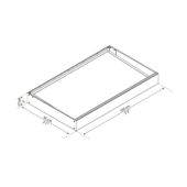 Kép 5/5 - Palram Sophia 1600 opal white - Bővíthető bejárati előtető