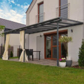 Kép 7/10 - Palram Canopia Sierra 5400 szürke 3 x 5,46 pergola