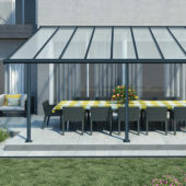 Kép 8/10 - Palram Canopia Sierra 5400 szürke 3 x 5,46 pergola