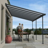 Kép 9/10 - Palram Canopia Sierra 5400 szürke 3 x 5,46 pergola