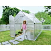Kép 3/5 - Palram Essence 8x12 silver polikarbonát üvegház 2