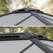 Kép 7/8 - Palram Canopia Dallas 4.3x4.9m - Luxus kategóriás kerti pavilon