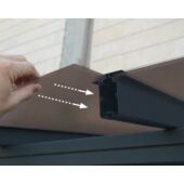Kép 3/5 - Palram Capri 5400 szürke 3 x 5,46 pergolák 2