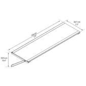 Kép 4/5 - Palram Skylight Utility Shelf praktikus függő polc 3