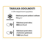 Kép 8/10 - Palram Canopia hybrid 6x12 polikarbonát üvegház 6,8 m2
