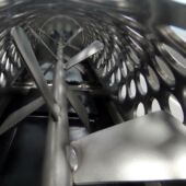 Kép 4/8 - Motors INOX zúzó- bogyózó behordó csigás DMCI